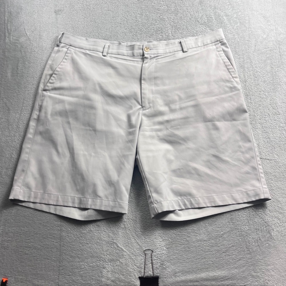 Peter Millar Crown Sport Salem Performance Golf Shorts Mens 40 Grey MS16EB82
